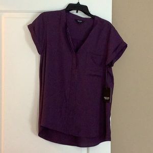 NWT simply Vera purple blouse